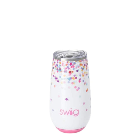 6 oz Confetti Stemless Flute (Each)