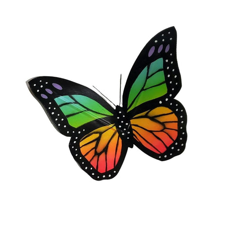 9" Rainbow Monarch Butterfly  (Each)