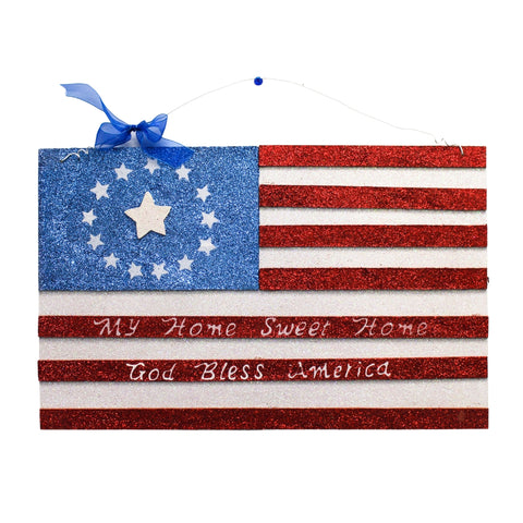 American Flag Door Hanger 19.5" x 12" (Each)