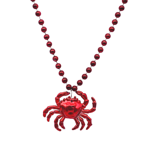 33" Crab Necklace (Each) Mardi Gras Spot