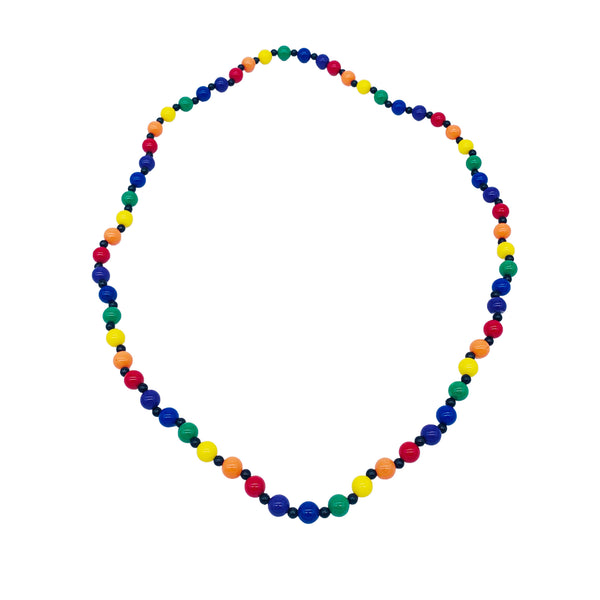 ANCADN 1000pcs 8mm Round Acrylic Beads Color Colorful Assorted Plastic Circle Beads Cute Rainbow Colorful Bulk Beads for Jewelry Bracelets Necklace