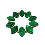 7" Green Lips Bracelet (Each)