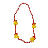 42" Fireman Rubber Duck Mardi Gras Beads (Each)