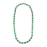 36" Four Clover Bead Necklace - Metallic Green (Each)