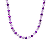 38" Acrylic Fancy Bead Necklace - Assorted Pink, Blue, Light Green and Purple (Each)