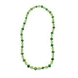 38" Acrylic Fancy Bead Necklace - Assorted Pink, Blue, Light Green and Purple (Each)