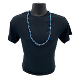 38" Acrylic Fancy Bead Necklace - Assorted Pink, Blue, Light Green and Purple (Each)