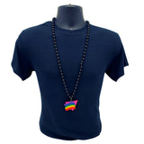 36" 10mm Gay Pride Poly Medallion (Each)