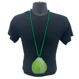 36" 8mm Metallic Green with Cabbage (Each)