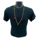 33" 7mm with 3 Piece 20mm Jingle Bells - 3 Colors (Each)