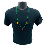 33" 7mm with 3 Piece 20mm Jingle Bells - 3 Colors (Each)
