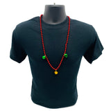 33" 7mm with 3 Piece 20mm Jingle Bells - 3 Colors (Each)