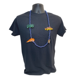 42" Crab, Fish, Shrimp and Clam Necklace (Each)