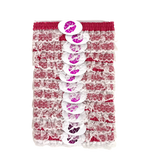 Hot Pink Garters with White Lace (Dozen)