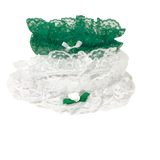 Green and White Lace Garter (Dozen)