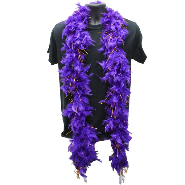 66 Neon Purple Genuine Feather Boas