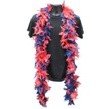 6' Navy and Red Boa (Each)