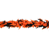 6' Black and Orange Boa (Each)