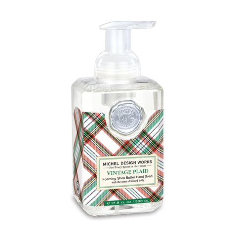 Michel Design Works Vintage Plaid Foaming Hand Soap (Each)