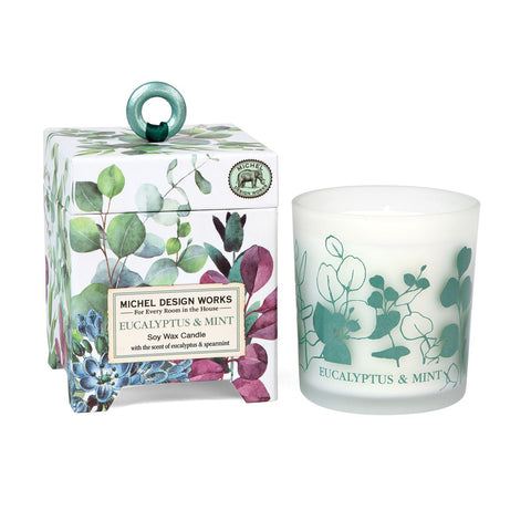 Michel Design Works Eucalyptus & Mint 6.5 oz. Soy Wax Candle (Each)