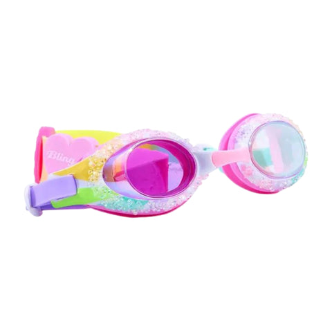 Pink Sparkle Kids Swim Goggles (Each)