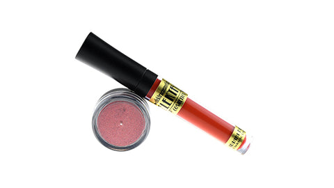 Radiant Red Glitter Lip Kit (Each)