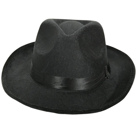 Black Felt Fedora (Each)