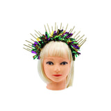 Mardi Gras Halo Crown Headband (Each)