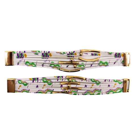 Mardi Gras Mask Bracelet (Each)