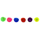 LED Assorted Color Bubble Ring with Multicolor Lights (Pack of 6)