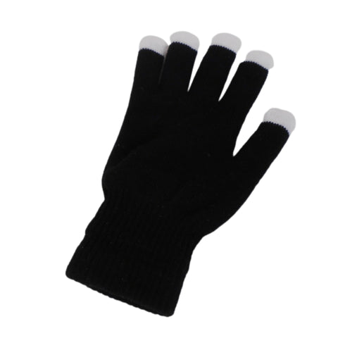 LED Black Gloves (Pair)