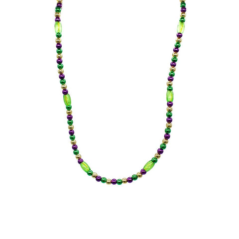 LED Purple, Green and Gold Beads with 6 Green Lights (Each)