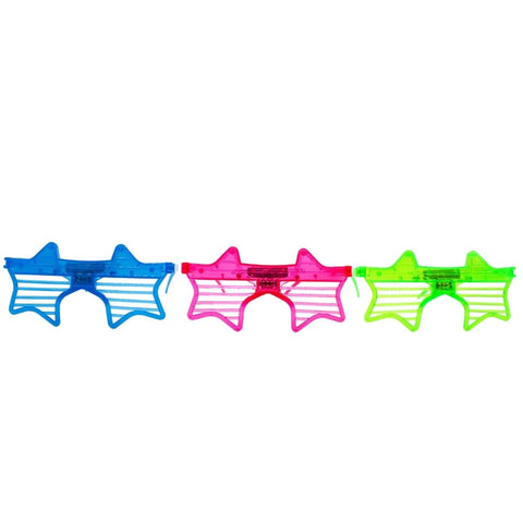 Star LED Shutter Glasses (Each)