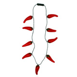 LED Chili Pepper Necklace with 9 Peppers (Each)