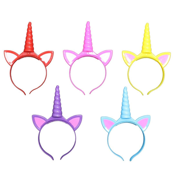 WILLBOND 40 Pcs LED Unicorn Headband Cute Light up Headband Glow Unicorn Headband LED Hair Hoop WILLBOND 40 Pcs LED Unicorn Headband Cute Light up Headband Glow Unicorn Headband LED Hair Hoop