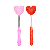 Flexible Heart LED Wand -Assorted Pink & Red (Dozen)