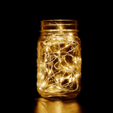 6' Warm White LED Battery Operated Fairy Lights (Each)