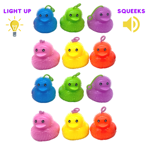 LED Yo-Yo Ducks (Dozen)