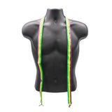 LED Mardi Gras LED Light Up Suspenders (Each)