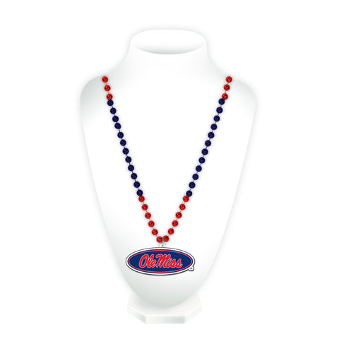 36" Collegiate Ole Miss University Licensed Bead (Each)