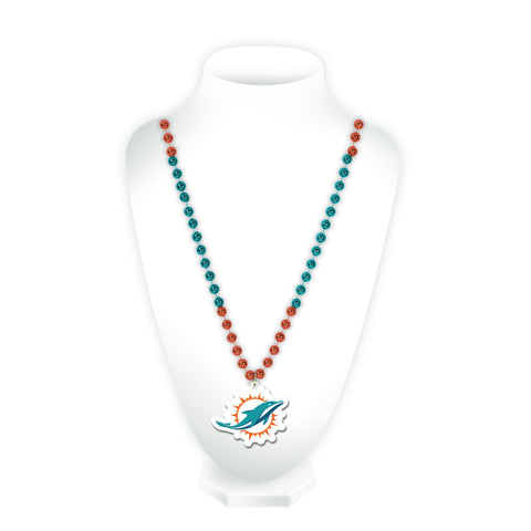 36" NFL Licensed Miami Dolphins Bead (Each)