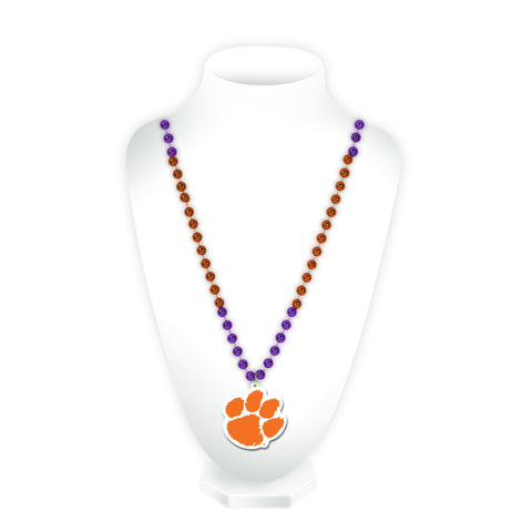 36" Collegiate Clemson Licensed Bead (Each)