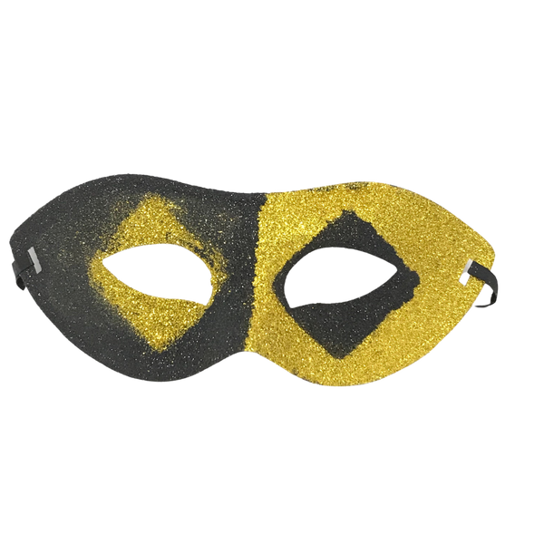 Mardi Gras Maske – Schwarz & Gold Mit Spitze, Elegante Karnevalsmaske Für Partys & Kostümfeste