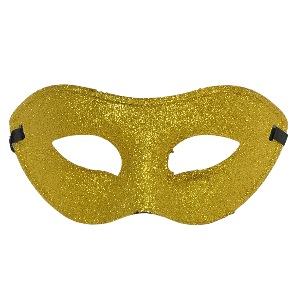 Gold Ornate Masquerade Mask with Ribbon Tie (Each) – Mardi Gras Spot