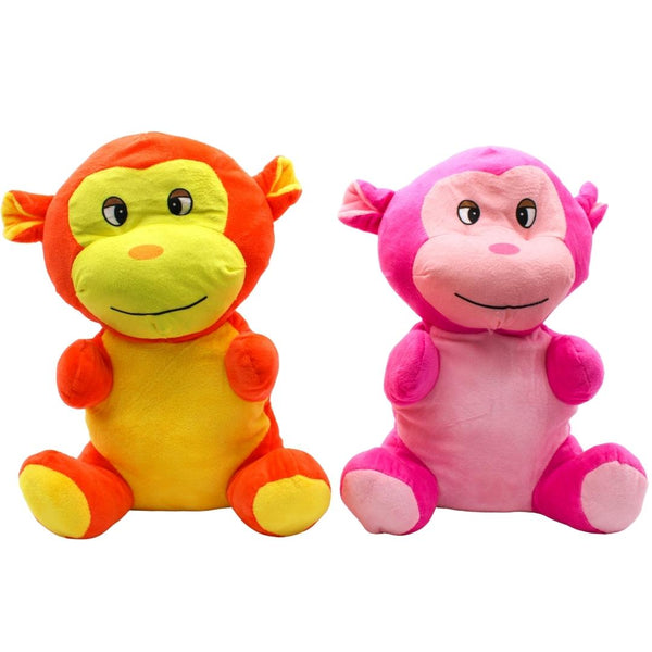 Plush Neon Bean Bag Monkeys (1 dz) [Toy] ぬいぐるみ 人形 :84130576