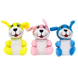 8" Sitting Dog with Long Ears, 3C (Dozen)