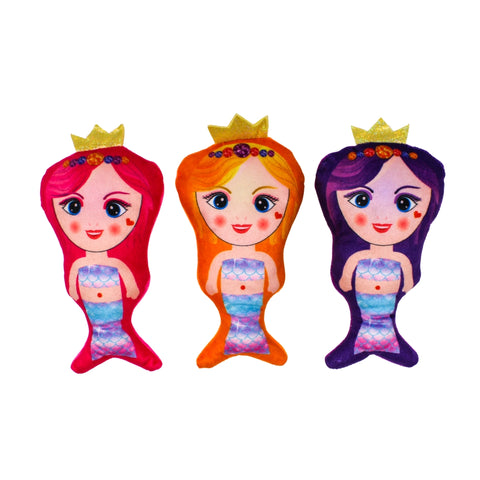 7" Plush Mermaid - Assorted Colors (Each)