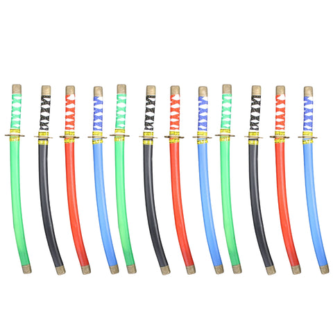 Assorted Color Ninja Sword 24" (Dozen)