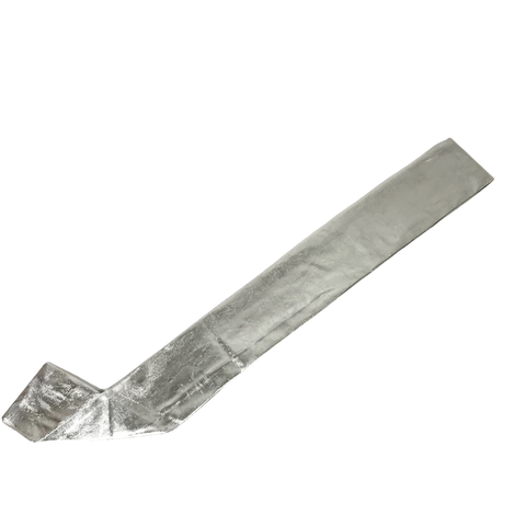 Silver Satin Sash 33" x 4" (Each)