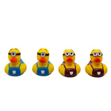 Super Hero and Minions Rubber Duck (Pack of 6)